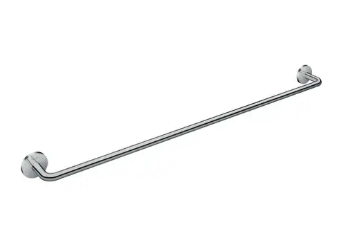 Kreisförmiger Handtuchhalter aus Chrom mit zwei Montagepunkten. Das Produkt ist von AXOR und eignet sich für Badezimmeranwendungen.